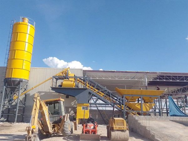 Mobile Concrete Batching Plant