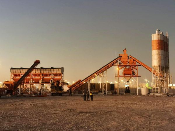 HLS series concrete batching plant